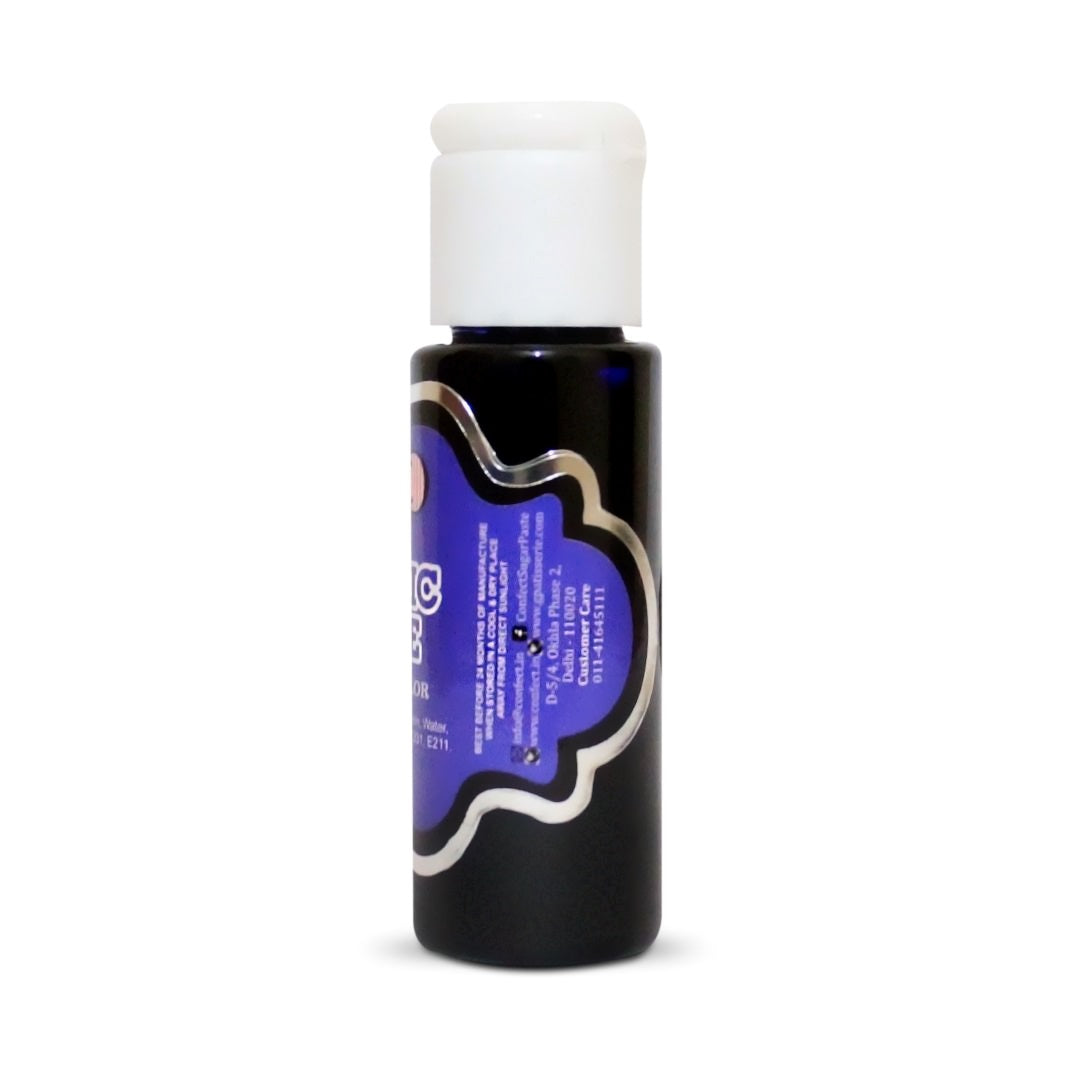 confect electric purple gel color br b 20 gms b