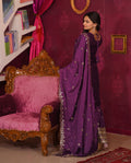 Lehenga Mart Designer Chinon Suit With Sequence Embroidered Work - Wine