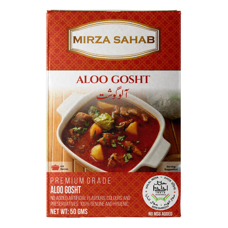 Mirza Sahab Aloo Gosht Masala