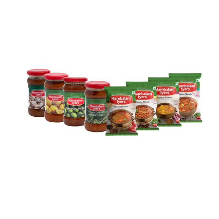 Mambalam Iyers Super Masala Mix & Pickle Mega Pack
