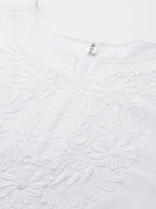 Yufta Embroidered Cotton Kurta