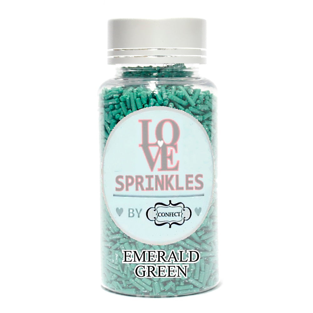 confect emerald vermicelli sprinkles br b 90 gms b