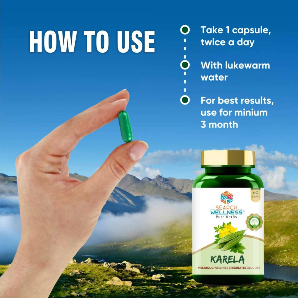 Search Wellness Karela Capsules - Distacart