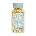 confect english gold disco balls sprinkles 4 mm 120 gms