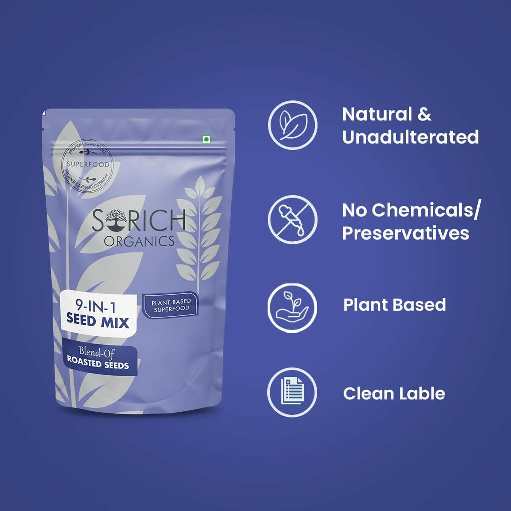 Sorich Organics 9 in 1 Seed Mix - Distacart