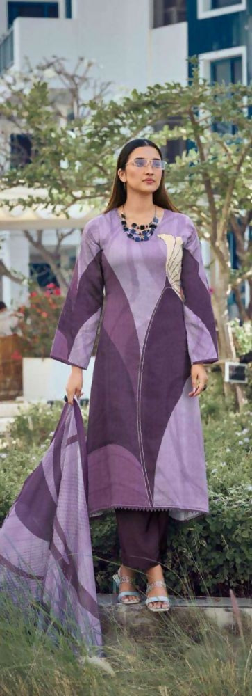 Pramukh Fab Lavender Color Rayon Kurta Set - Distacart