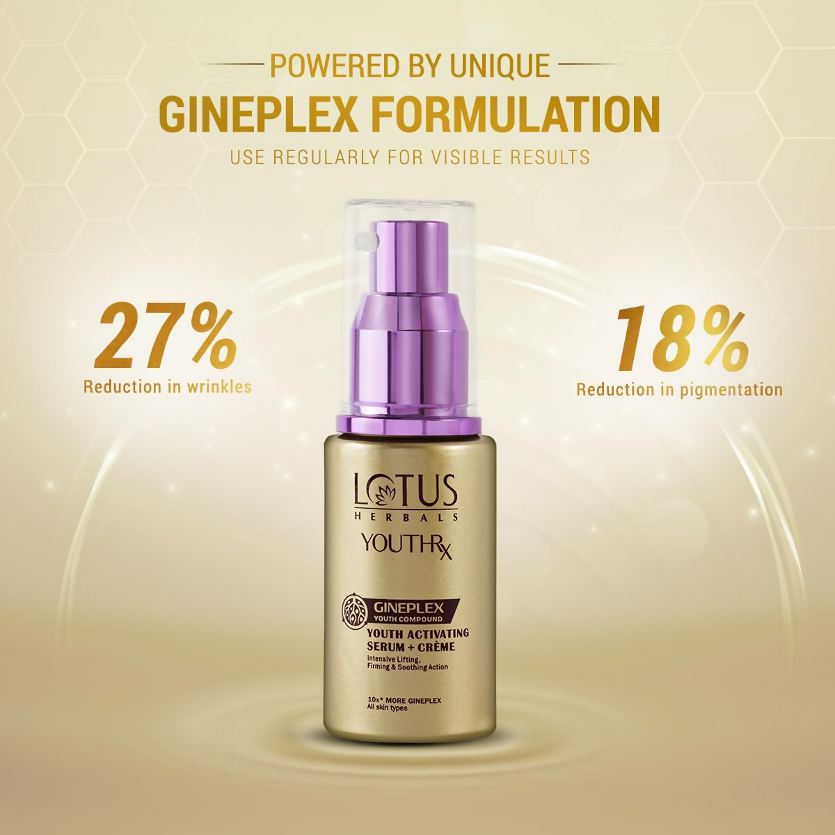 Lotus Herbals YouthRx Youth Activating Serum + Creme