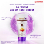 La Shield Lite SPF 50 PA+++ Mineral Sunscreen Gel - Distacart