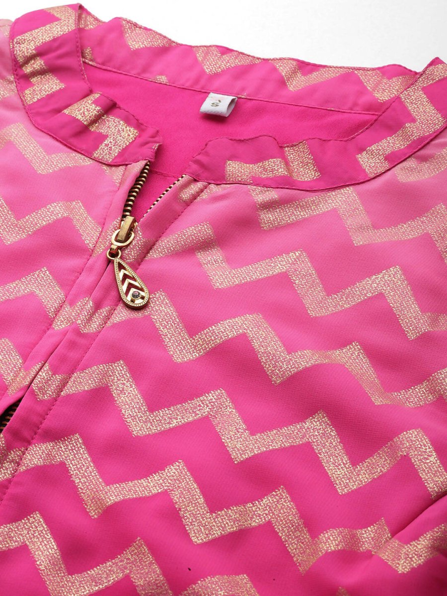 Ahalyaa Women's Traditional Wear Co-ods - Pink