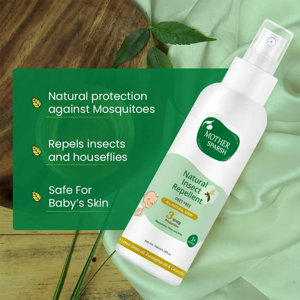 Mother Sparsh Natural Insect Repellent Spray For Babies