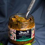 Jhaji Store Spicy Green Chilli Pickle