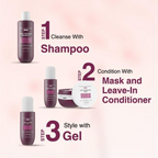 Bare Anatomy Curl Defining Shampoo + Mask + Leave In Conditioner