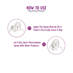Avimee Herbal Anti Grey Kit - Hair Oil And Scalp Spray - Fights Grey Hair