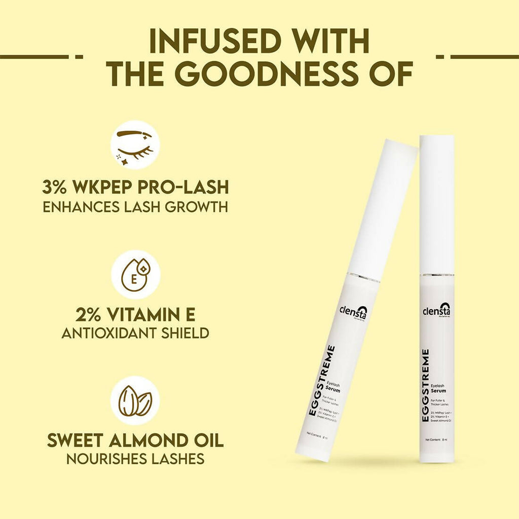 Clensta Eggstreme Eyelash Serum