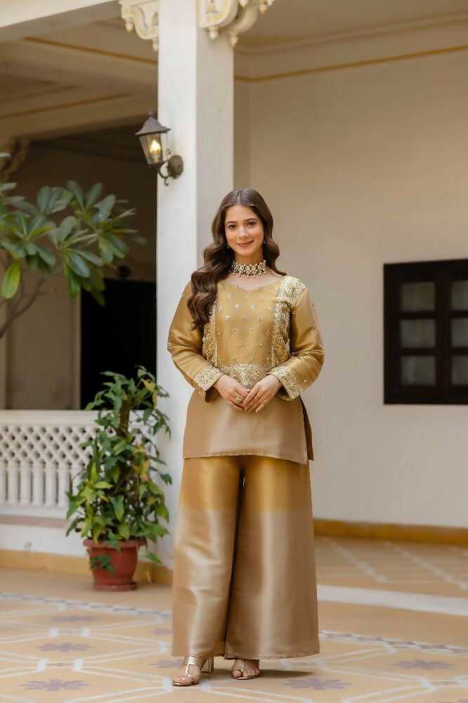 Teeya Creation Multi Color Pure Banarasi Viscose Party War Trending Salwar suit - Distacart