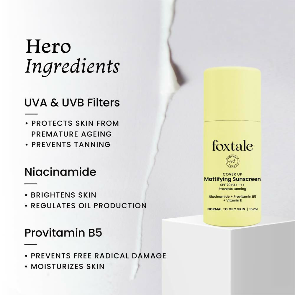 Foxtale Matte Sunscreen