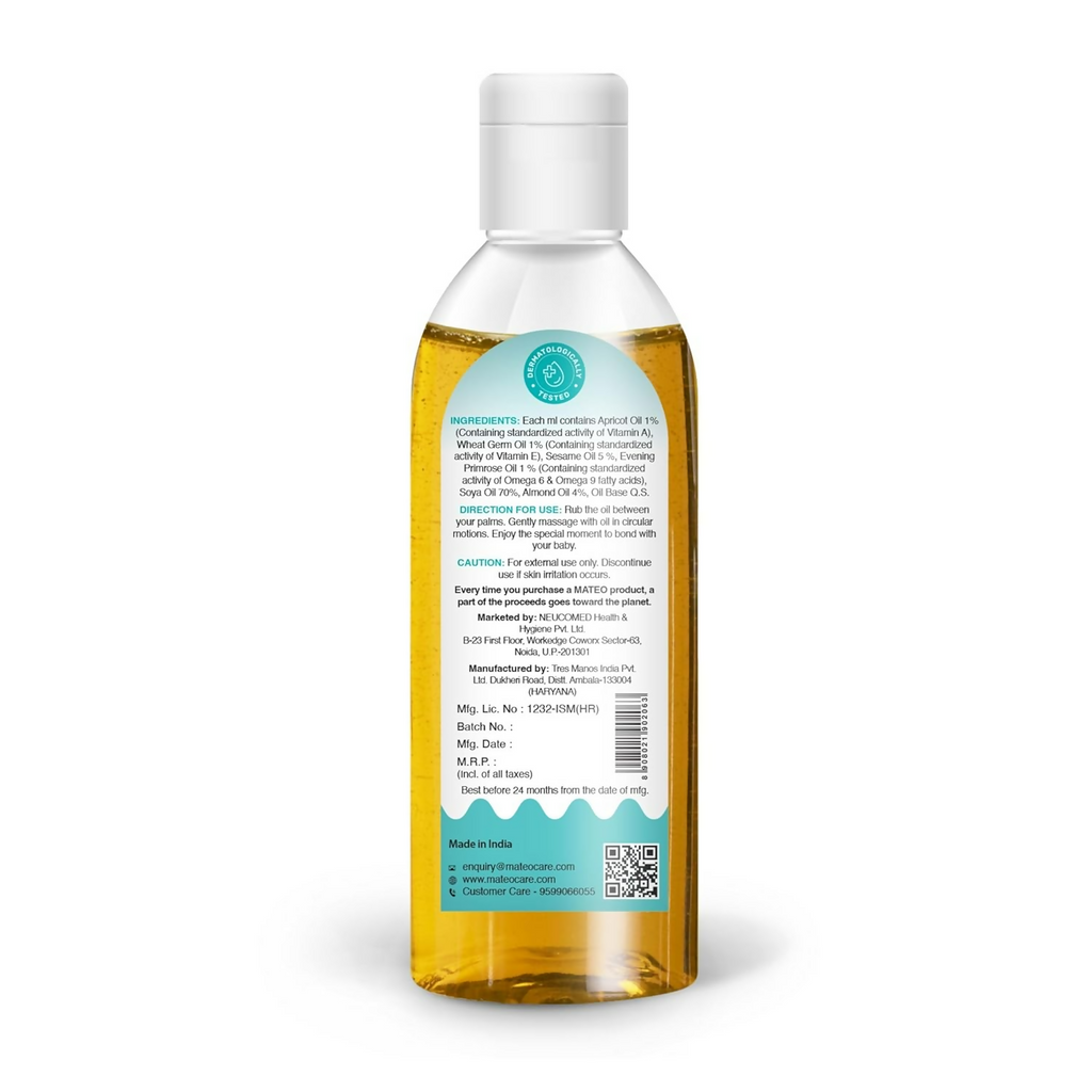 Mateo Baby Massage Oil Mom’s Magical Meet