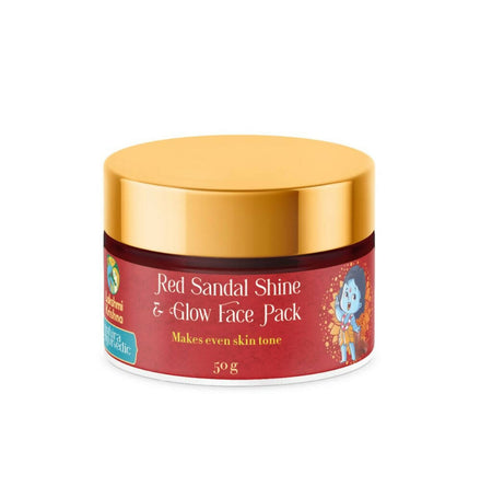 Lakshmi Krishna Red Sandal Shine & Glow Face Pack