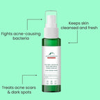 Alps Goodness Acne Control Toner for Oily Skin with Tea Tree Apple, Cider Vinegar & Salicylic Acid