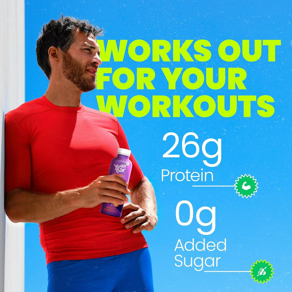 Yoga Bar 26g Protein Milk Shake (Cold Coffee) - Distacart