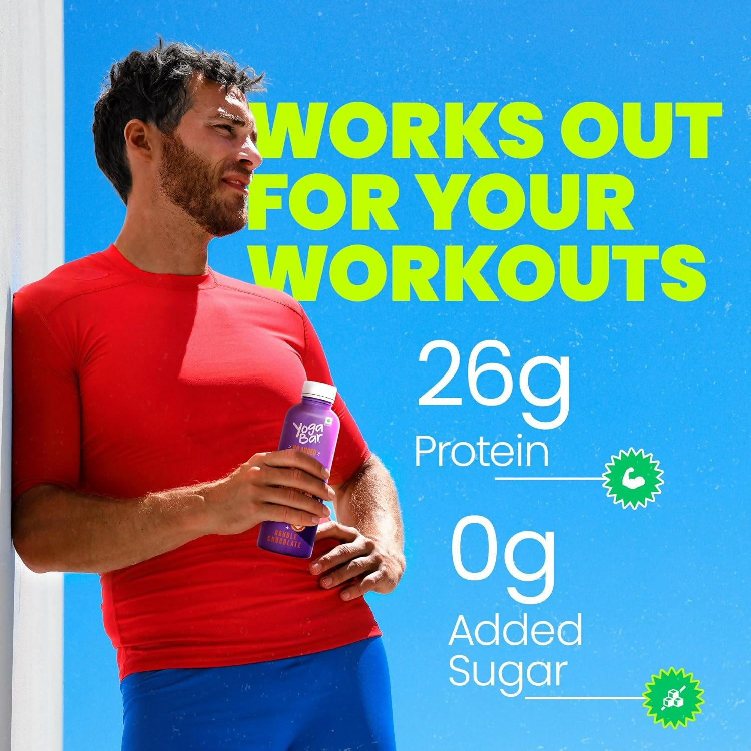 Yoga Bar 26g Protein Milk Shake (Cold Coffee) - Distacart