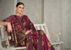 Maroon Rangkat Tussar Silk Woven Design Saree with Unstitched Blouse - Mohmanthan Eshani