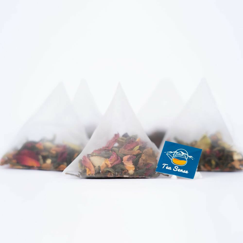 Tea Sense Kashmiri Kahwa Detox Green Tea Bags Box - Distacart