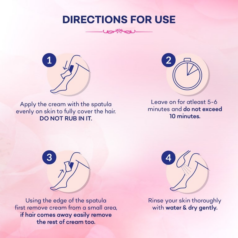 Torque's Refresh Hair Removal Cream With Rose Essence - Distacart