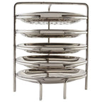 Jain Stainless Steel Idiappam Stand 5 Plates - Silver