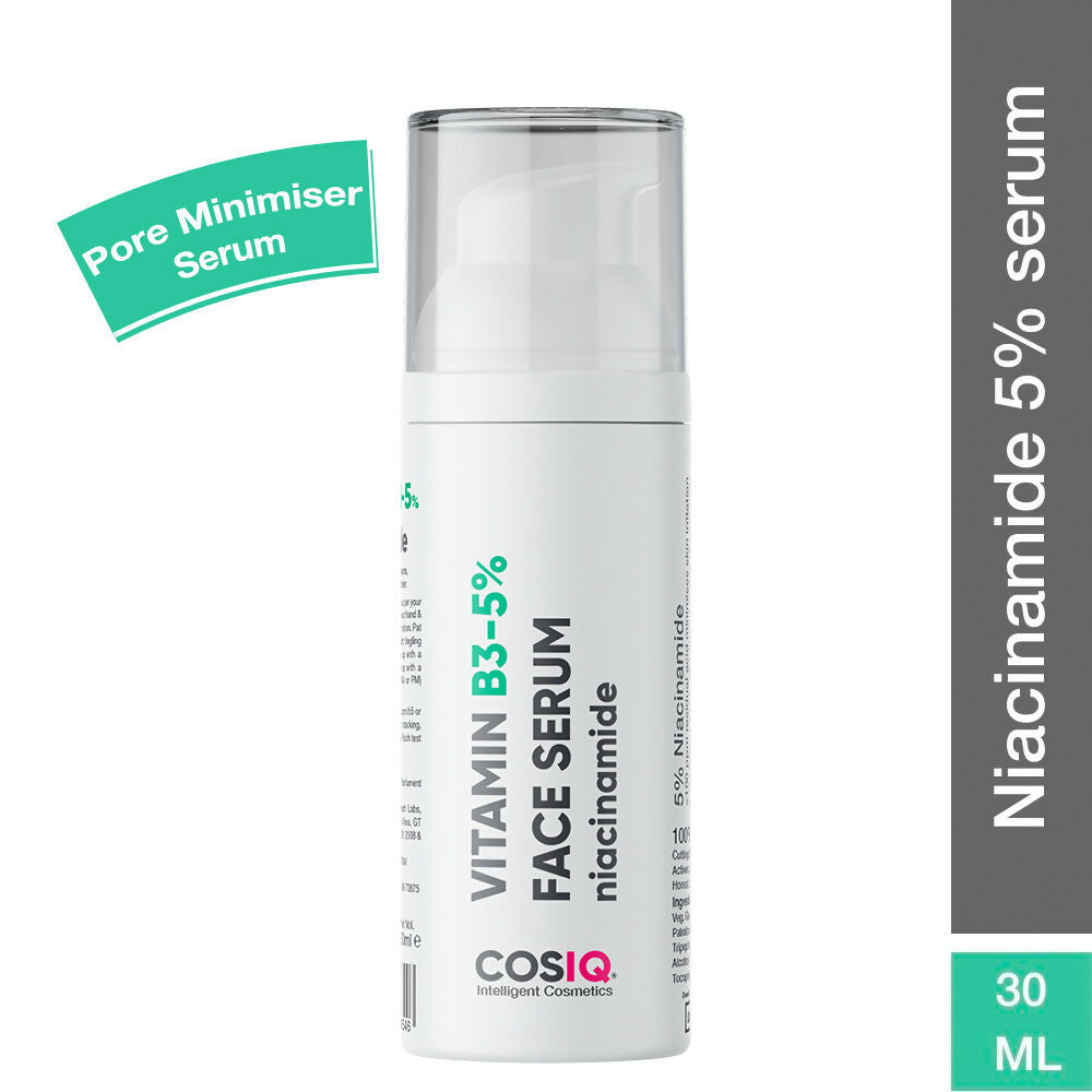 Cos-IQ Niacinamide Vitamin B3-5% Face Serum for Ultra Sensitive Skin