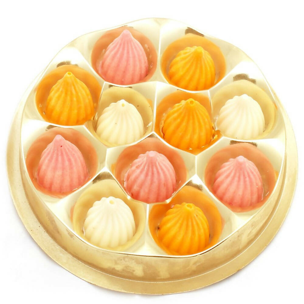 Ghasitaram Mango, Strawberry and White Chocolate Modaks - Distacart