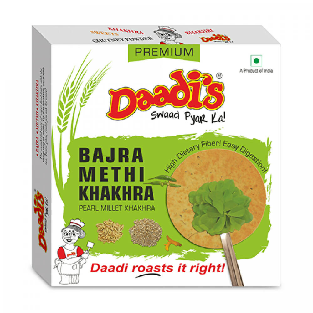 Daadi's Bajra Methi Khakhra