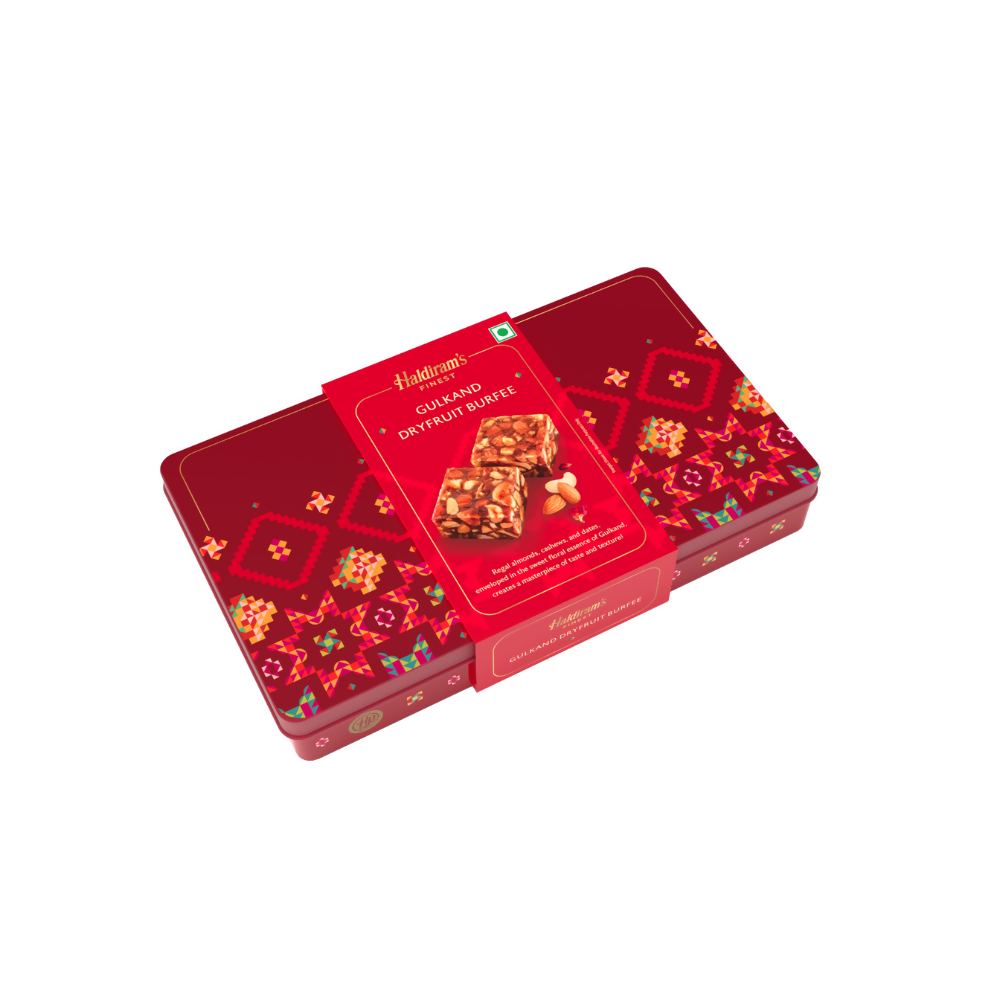 Haldiram's Gulkand Dryfruit Burfee - Distacart