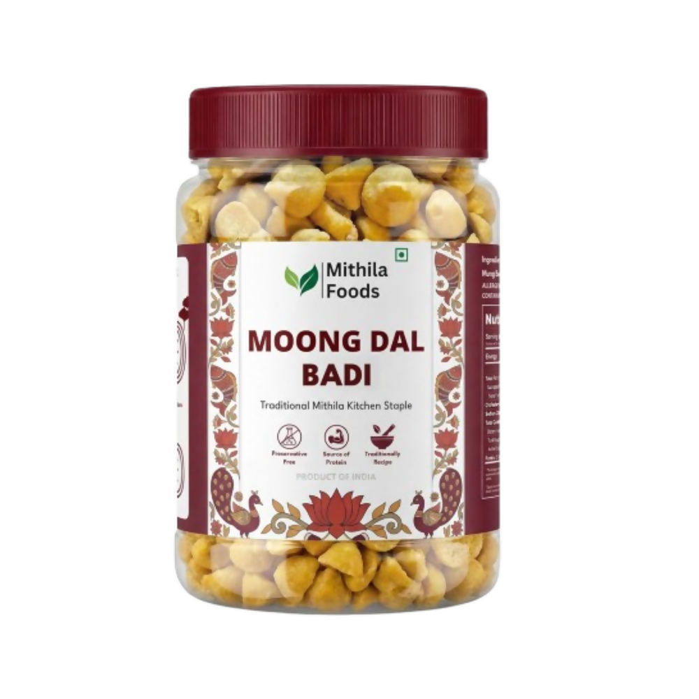Mithila Foods Moong Dal Badi Light Sun-Dried Mangodi - Distacart