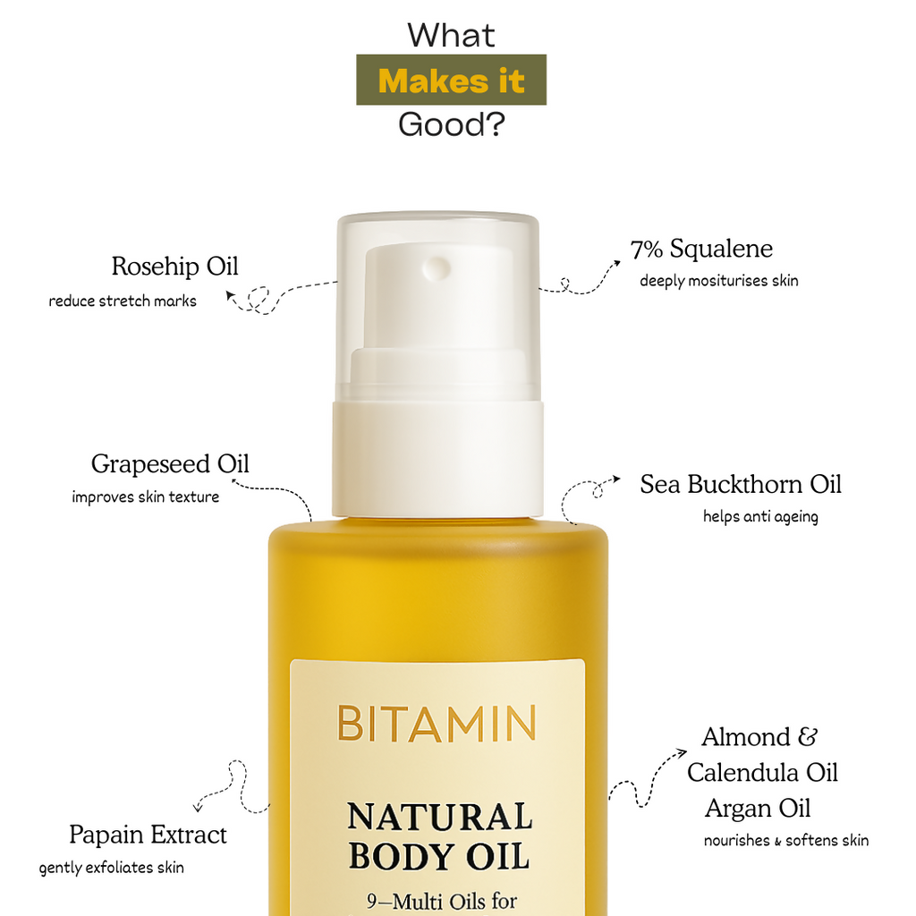 Bitamin Natural Body Oil