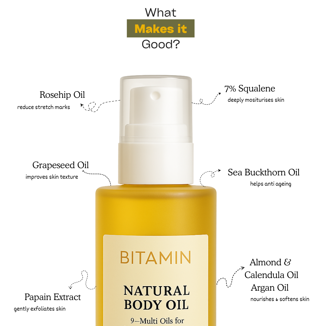 Bitamin Natural Body Oil