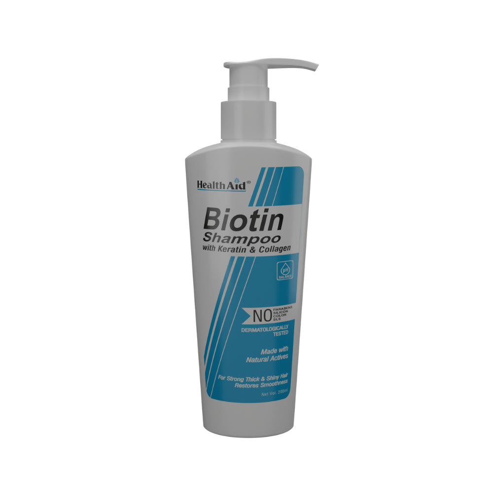 HealthAid Biotin Shampoo with Keratin & Collagen