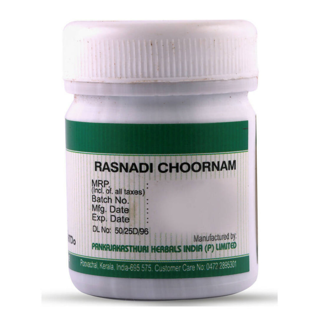 Pankajakasthuri Rasnadi Choornam