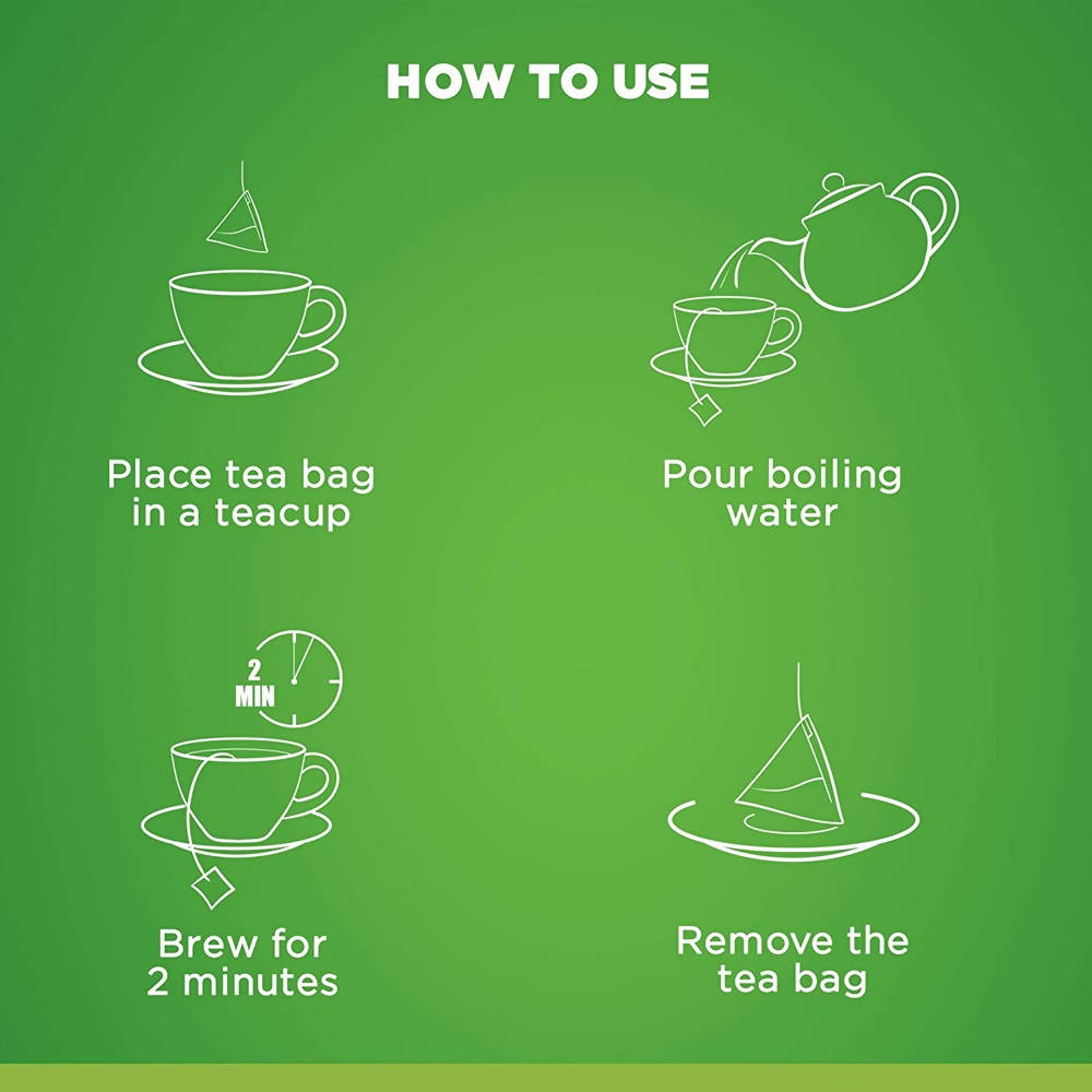 Dabur Vedic Suraksha Green Tea With Herbs Bags uses