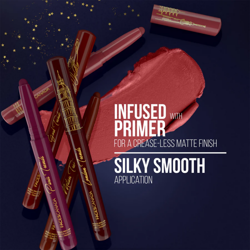 Faces Canada Ultime Pro HD Intense Matte Lips + Primer - Flex Alert N09