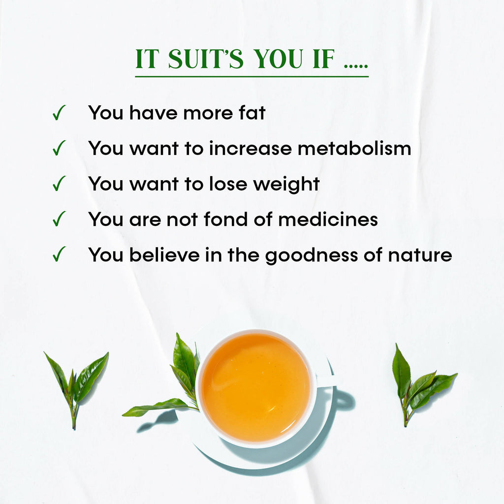Oraah Detox Herbal Tea for Weight Management - Distacart