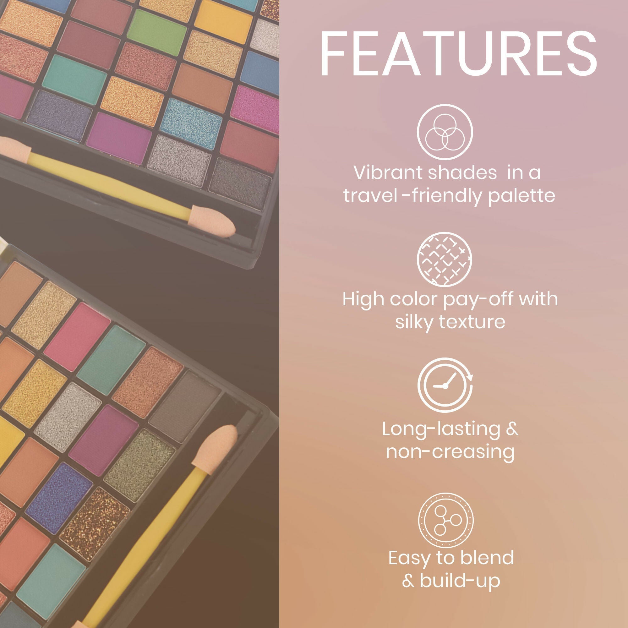 Colors Queen Quick & Easy Eyeshadow Multicolor - 02