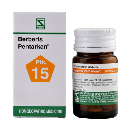 Dr. Willmar Schwabe India Berberis Pentarkan Tablets