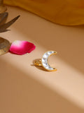 Ruby Raang Gold Half Moon Hair Jewelry