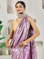 Fab Fashion Light Pink Ready to Wear Saree