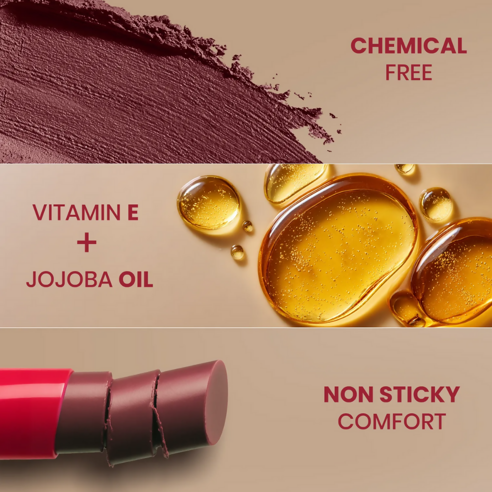 NY Bae Transfer-proof Matte Crayon Lipstick – Scarlet 01