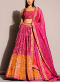 Lehenga Mart Designer Wedding Lehenga Choli For Women - Pink