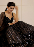 Lehenga Mart Designer Wedding Lehenga Choli For Women - Black