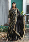 Lehenga Mart Designer Lehenga Suit for women - Black