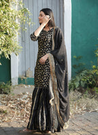 Lehenga Mart Designer Lehenga Suit for women - Black